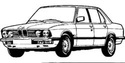 Крепежни елементи и щипки за BMW 5 Ser (E28) от 1981 до 1987