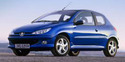 Подкалници за PEUGEOT 206 (2A/C) хечбек от 1998 до 2009