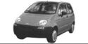 Подкалници за DAEWOO MATIZ (KLYA) от 1998 до 2005