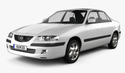 Крепежни елементи и щипки за MAZDA 626 V (GF) седан от 1997 до 2002