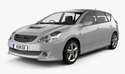 Кори под двигател за TOYOTA CALDINA (_T24_) комби от 2002 до 2007