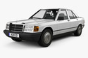 Метални кори под двигател за MERCEDES 190 (W201) от 1982 до 1993