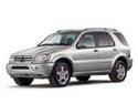 Метални кори под двигател за MERCEDES ML (W163) от 1998 до 2005