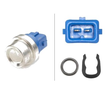 Датчик, температура на охладителната течност HELLA 6PT 009 107-551