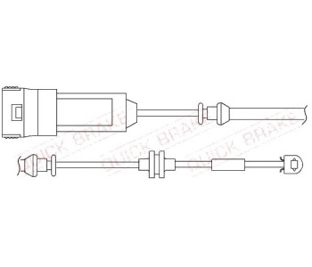 Индикатор, износване на накладките QUICK BRAKE