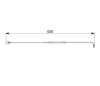 Индикатор, износване на накладките BOSCH