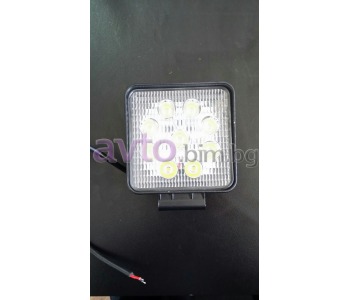 Диоден прожектор 27W - 5 диода 12V