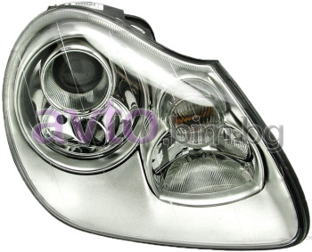Фар десен xenon D1S+H3+H7 ел. с моторче - Valeo -2006
