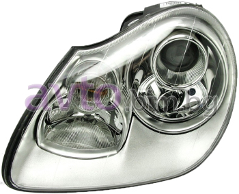 Фар ляв xenon D1S+H3+H7 ел. с моторче - Valeo -2006