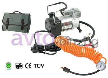 Компресор за гуми метален 12 V / 10 BAR