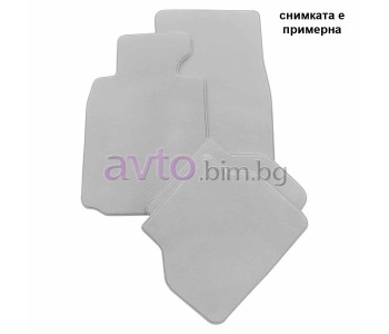 Мокетни стелки PETEX сиви Comet - комплект предни и задни (4 броя) - 114461418 за SEAT ALHAMBRA (710, 711) от 2010