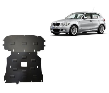 Метална кора под двигател и скоростна кутия за BMW 1 Ser (E81) от 2006 до 2012