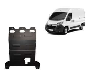 Метална кора под двигател, скоростна кутия, радиатор за PEUGEOT BOXER платформа от 2006