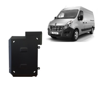 Метална кора под Резервоар за акумулатор и AdBlue за RENAULT MASTER III (JV) пътнически от 2011