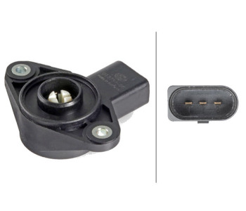 Датчик, клапа всмукателна тръба HELLA 6PD 012 754-001